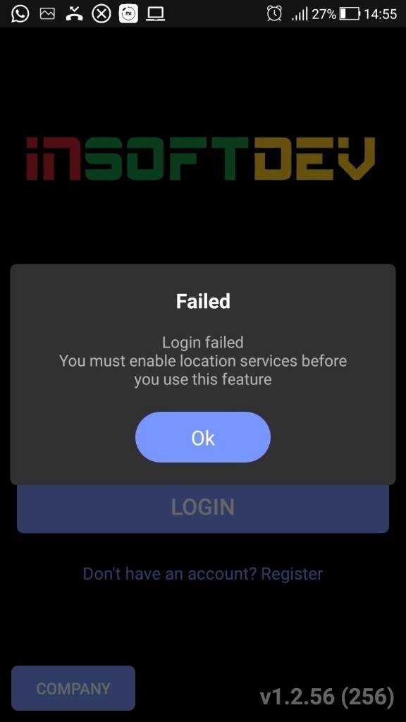 INSOFTDEV | Taxi Dispatch System | Driver Login