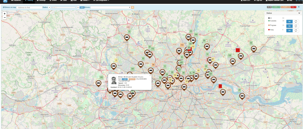 INSOFTDEV | Taxi Dispatch System | Recording Drivers Actions.