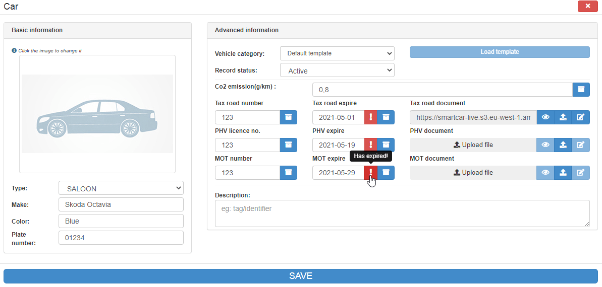 INSOFTDEV Dispatch Vehicle Management