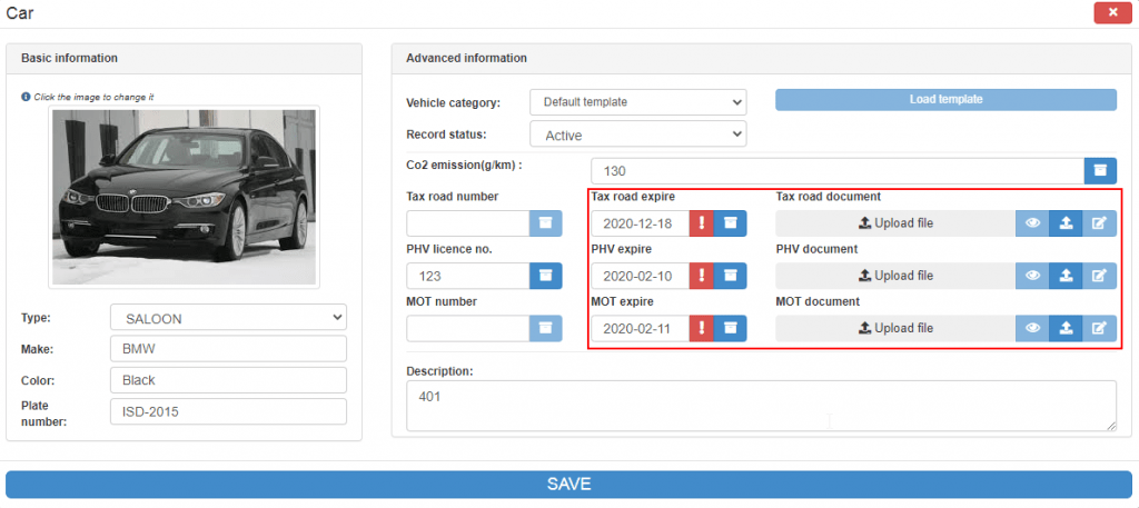 INSOFTDEV | Dispatch System | Drivers and Vehicles Documents