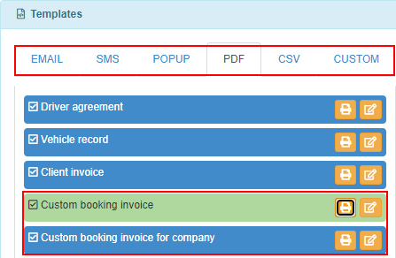 INSOFTDEV Dispatch Notification Templates