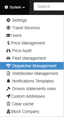 dispatcher-management-option