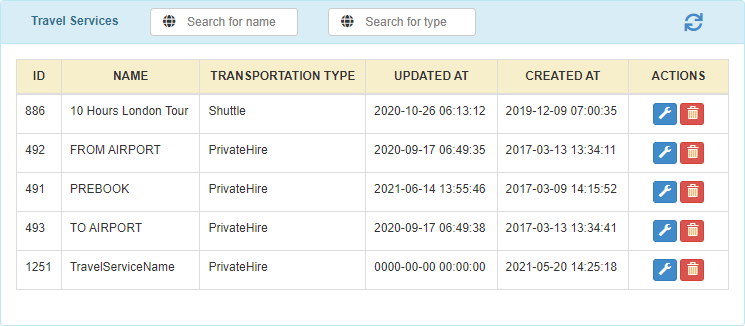 travel-services-list